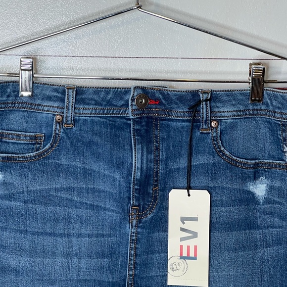 EV 1 DENIM SKIRT SZ 6 NWT - Picture 5 of 5